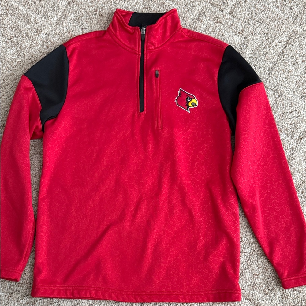 Louisville Cardinals Quarter-Zip Fleece